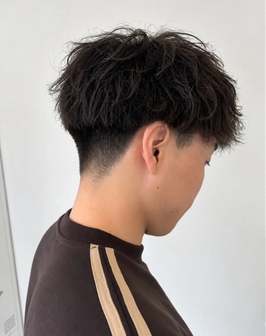 メンズ マエダ シュンのヘアスタイル