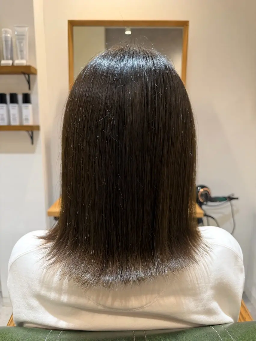 ミディアム アッシュ ヘアカラー hosoda .のヘアスタイル