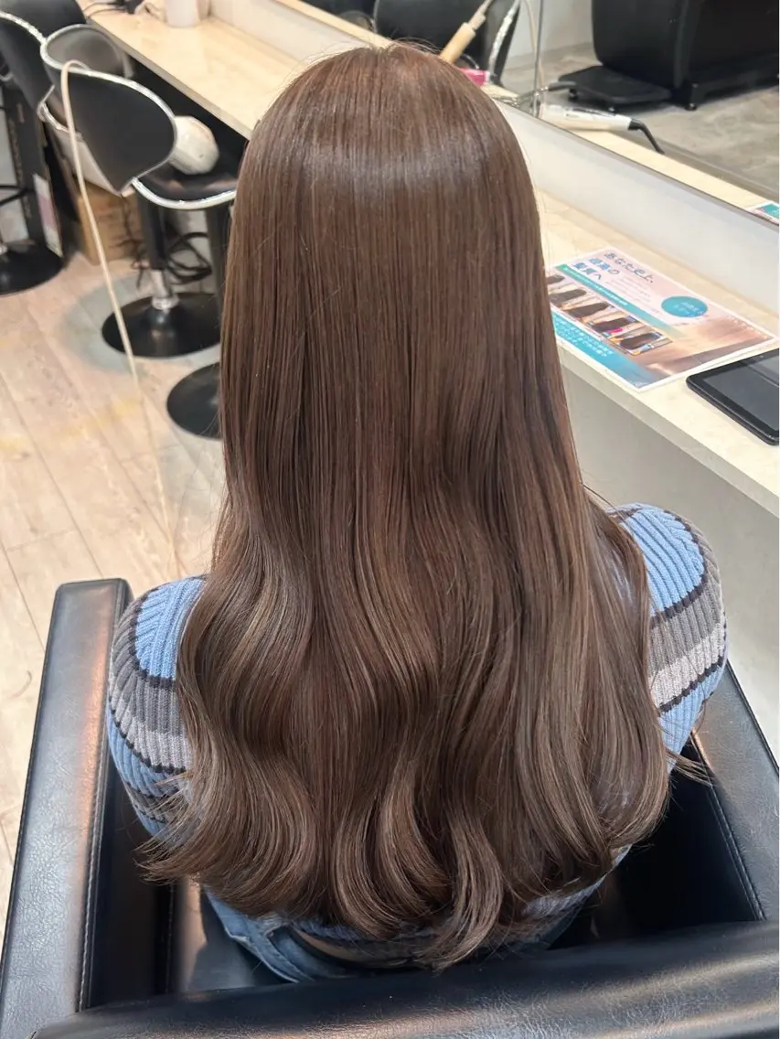 ロング カラー パーマ ヘアアレンジ メンズ ワット 原宿のヘアスタイル