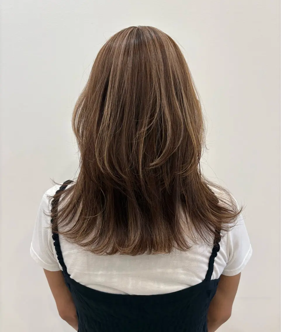 カラー ベージュカラー ハイライトカラー ピンクカラー ヘアカラー 村瀬 遼のヘアスタイル