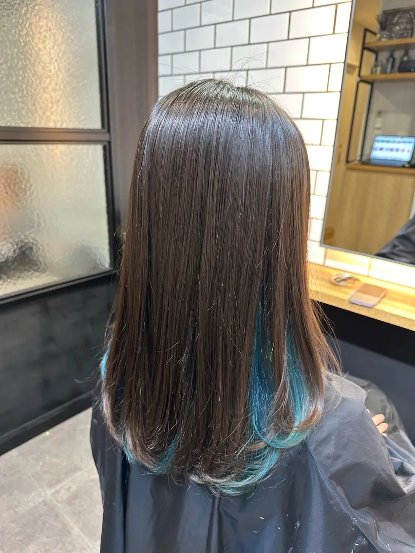セミロング 髪質改善 似合わせカット 縮毛矯正 トリートメント 吉祥寺プルエクステ 🌟Hiraiのヘアスタイル