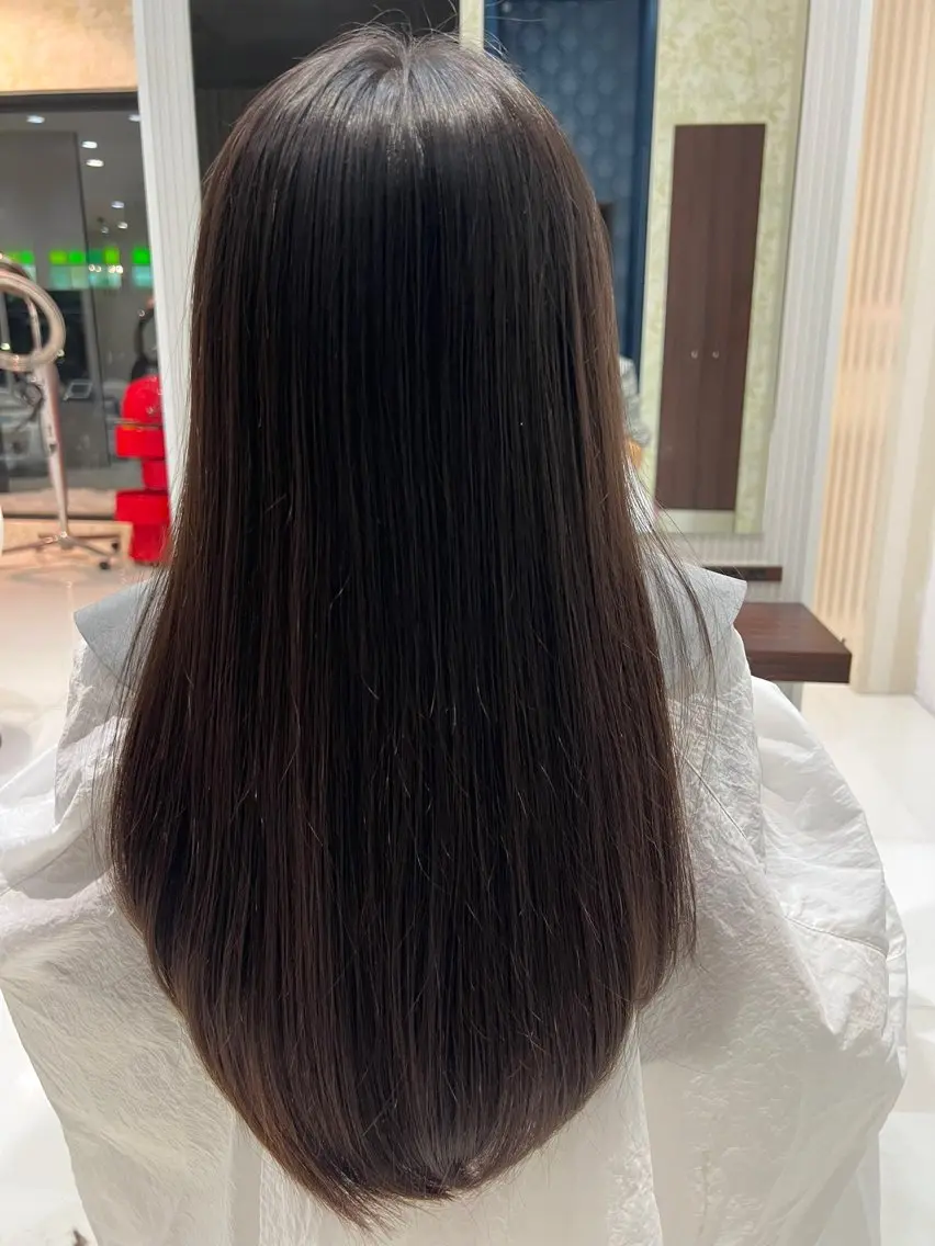 セミロング 上原 由起子のヘアスタイル