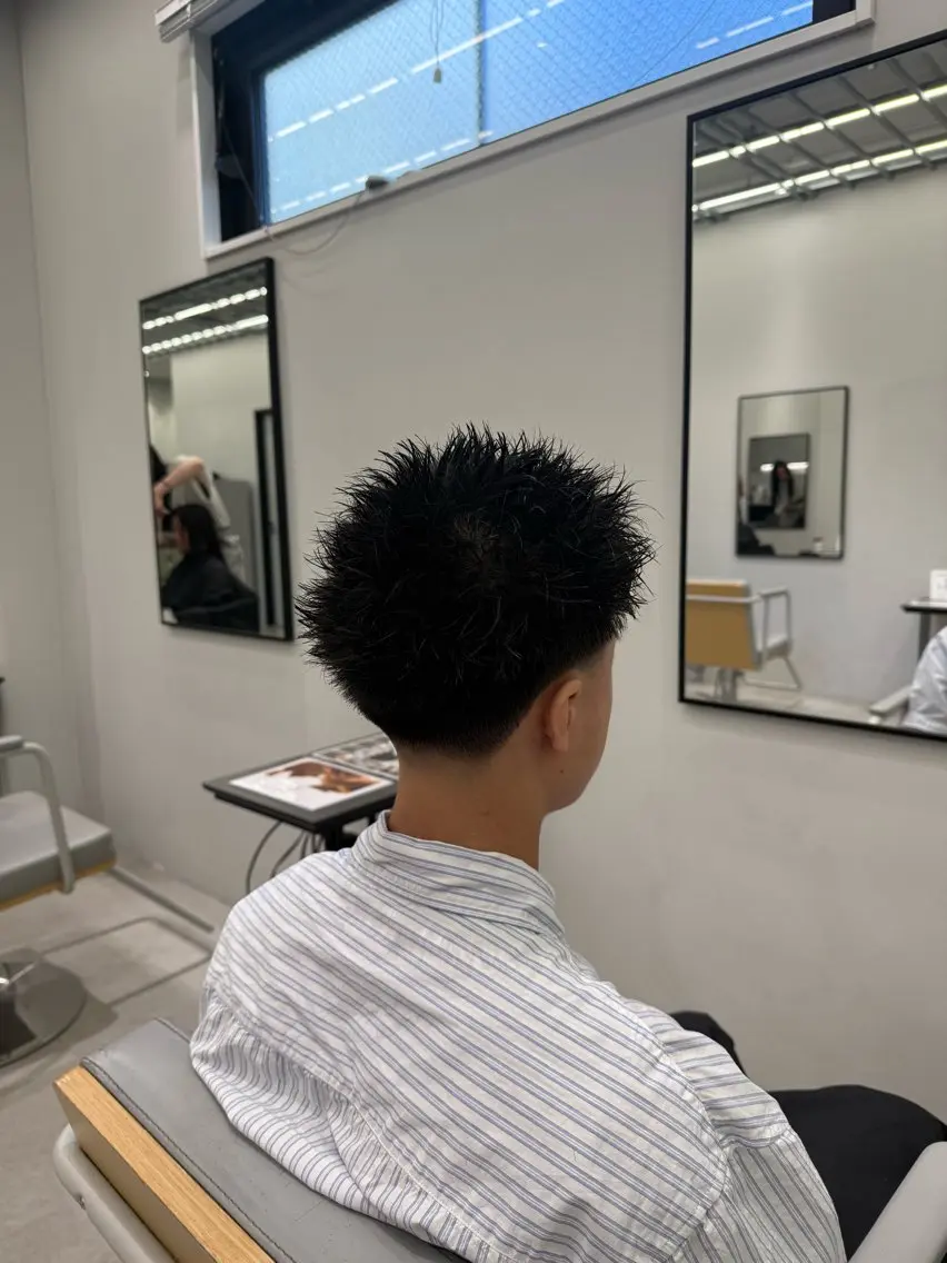 ショート ショートヘア カット Joule大分 メンズ特化植木永遠のヘアスタイル