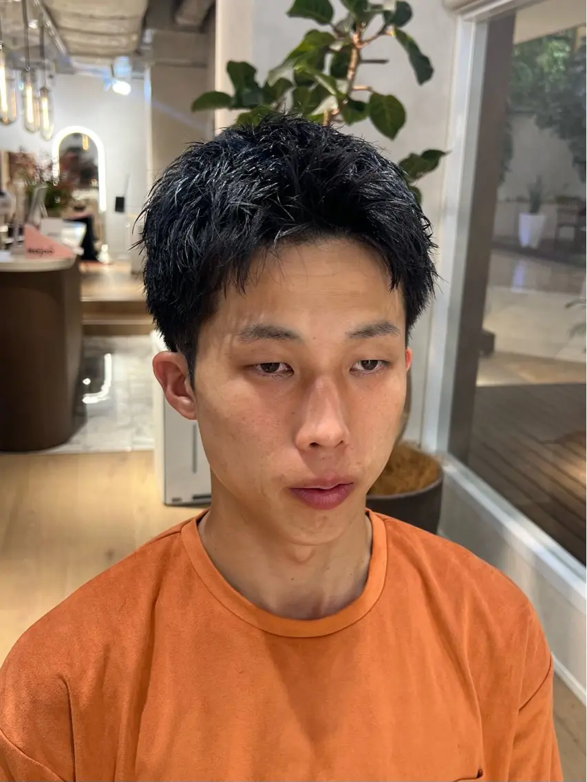 ショート メンズ カット 梅田茶屋町メンズ 専門美容師 山元一平のヘアスタイル
