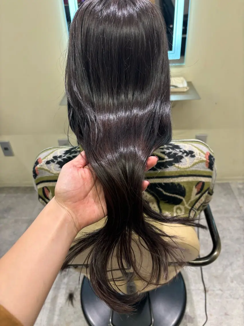 セミロング カラー ヘアアレンジ カット ヘアカラー トリートメント 💟Opus/ Mizuki🐕💟のヘアスタイル