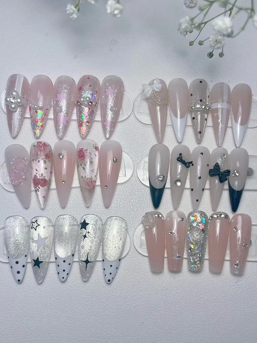 ネイル マグネットネイル 持ち込み ワンホンネイル ハンドネイル 心斎橋Mione nail salonのネイルデザイン