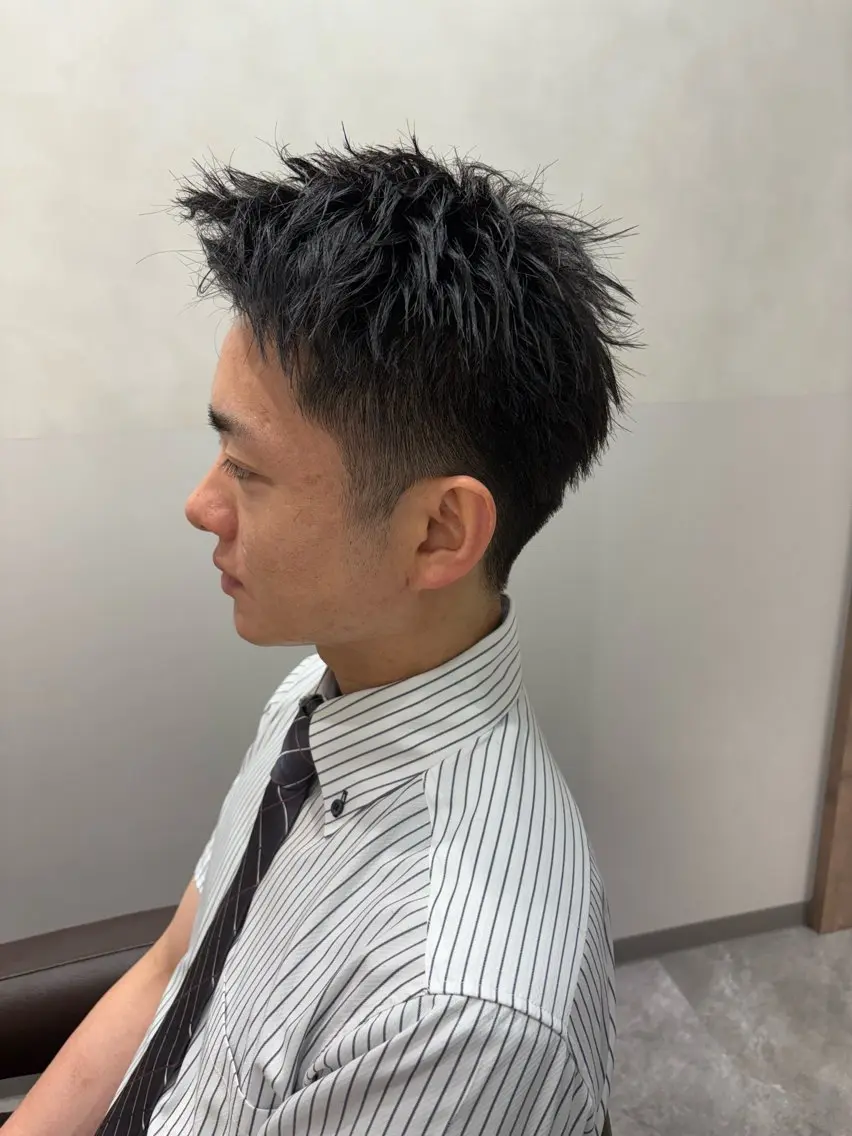 メンズカット＋眉カットの写真