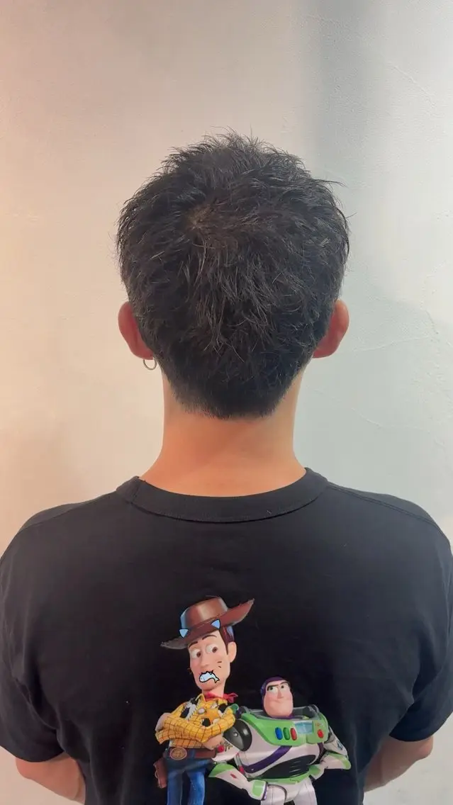 メンズ メンズショート 城川 ノアのヘアスタイル