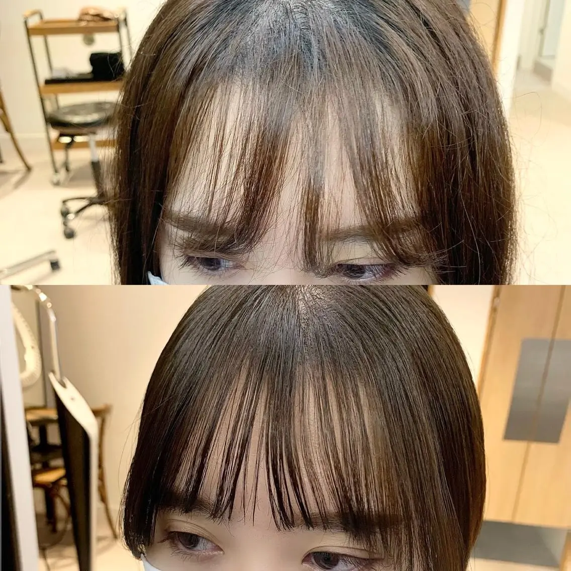 ミディアム カラー パーマ ヘアアレンジ メンズ キッズ ネイル マツエク・マツパ アイブロウ カット トリートメント 似合せレイヤー/ 柔らか透明感カラーのヘアスタイル