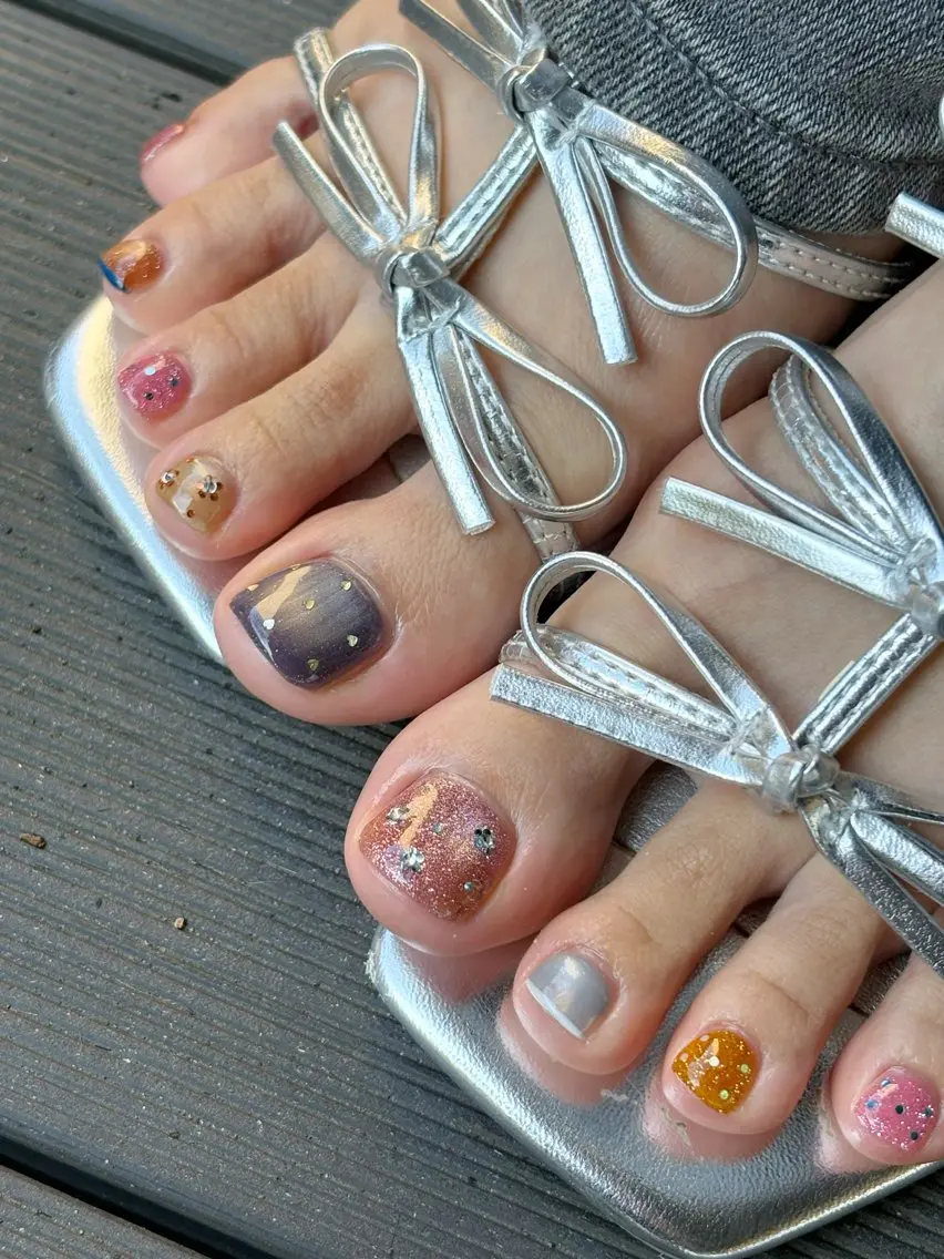 ネイル フットネイル もな🌟 パラジェル/自由が丘のネイルデザイン