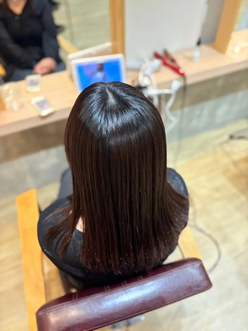 ミディアム sakura💭🍓 CIEL四条河原町のヘアスタイル
