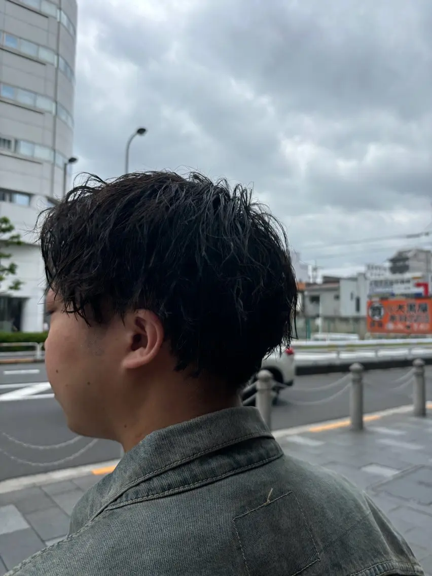 パーマ メンズ 🐰K+Plus🐰 まゆ🐰のヘアスタイル