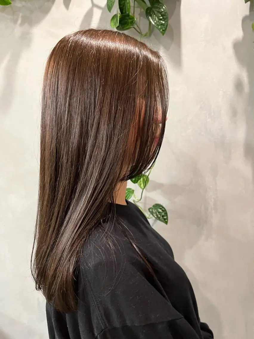 【艶髪コース🌟】艶カラー+髪質改善ヘアエステの写真