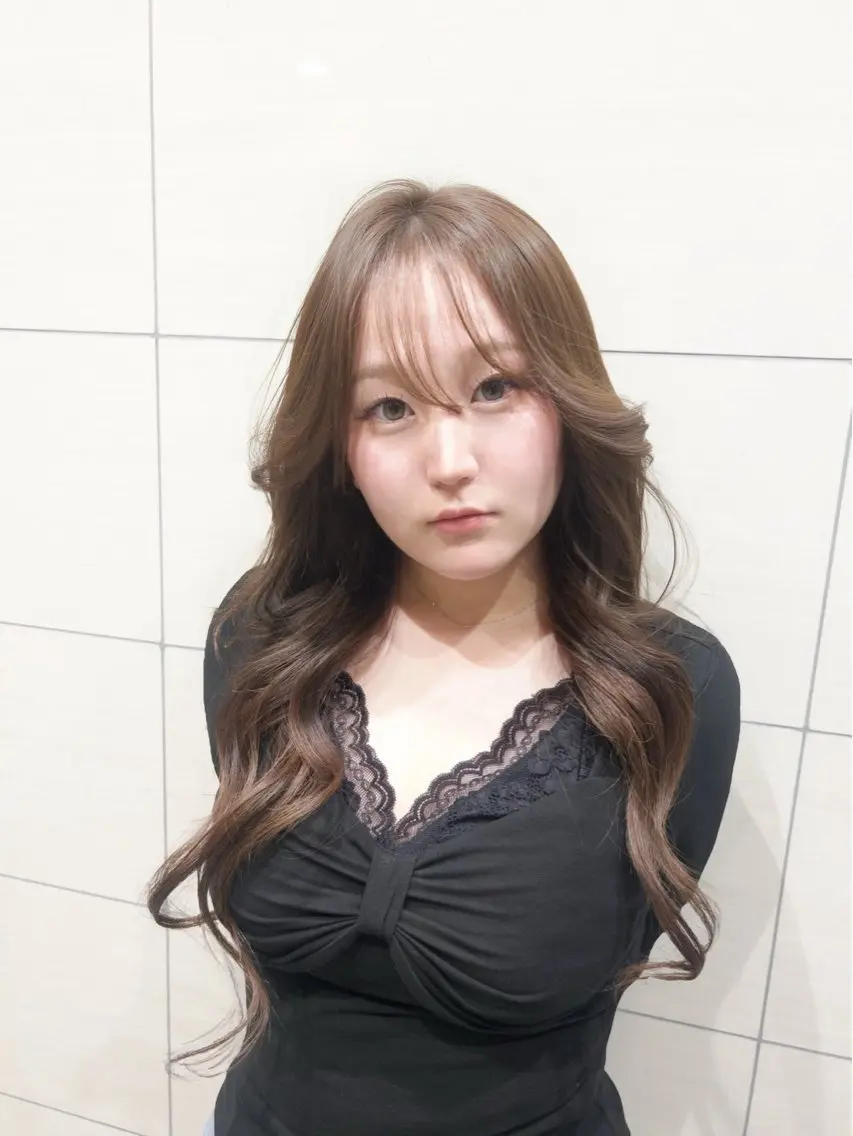 ロング ヘアカラー GiseL yumaのヘアスタイル