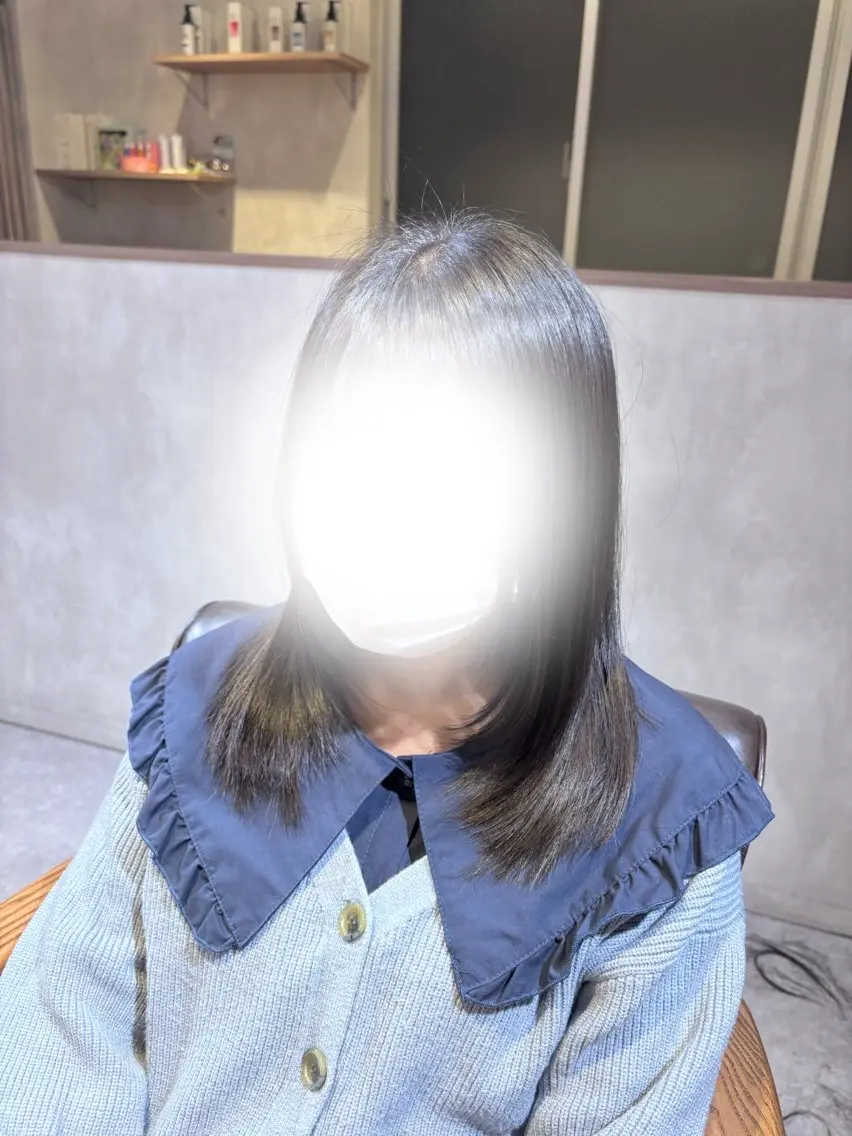 セミロング レイヤーカット 綿貫 叶多のヘアスタイル