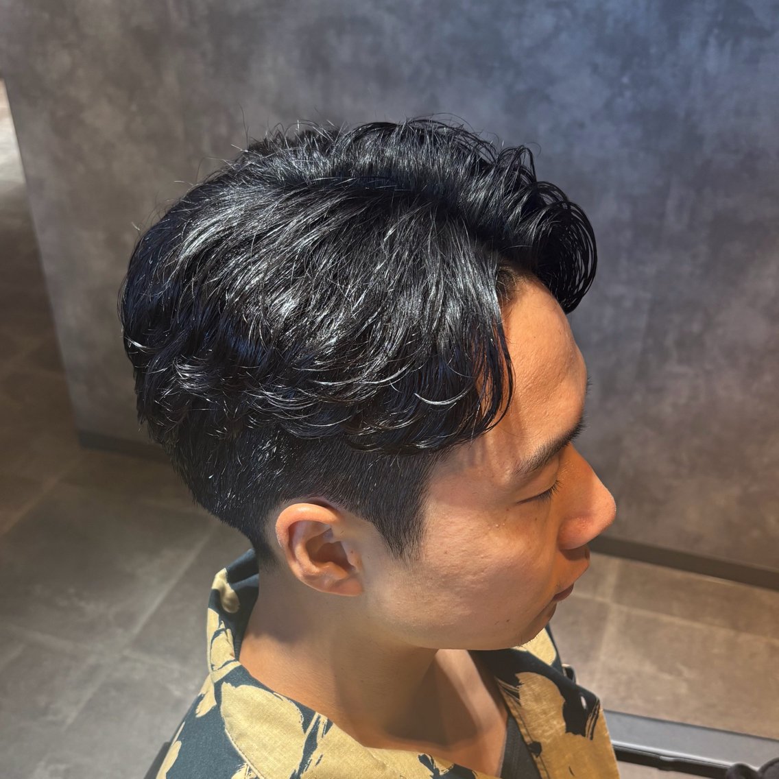 パーマ メンズ メンズパーマ ニュアンスパーマ 【シャドウパーマ】 メンズCHISAKIのヘアスタイル