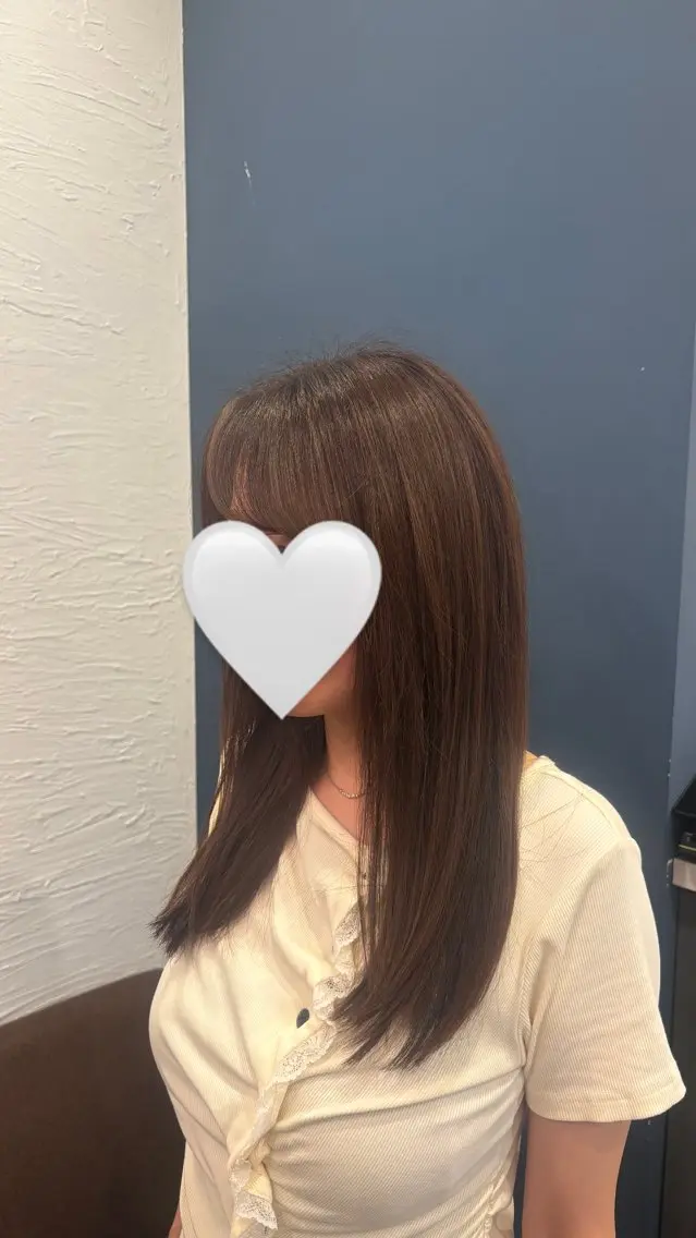 カラー ヘアカラー トリートメント Hozumi Akari🎀のヘアスタイル
