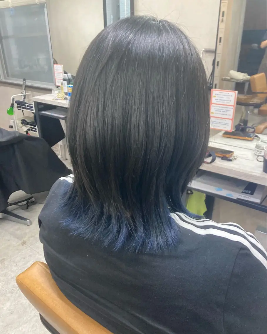 ミディアム カラー ヘアカラー 🐈⬛Namie 🐈⬛のヘアスタイル