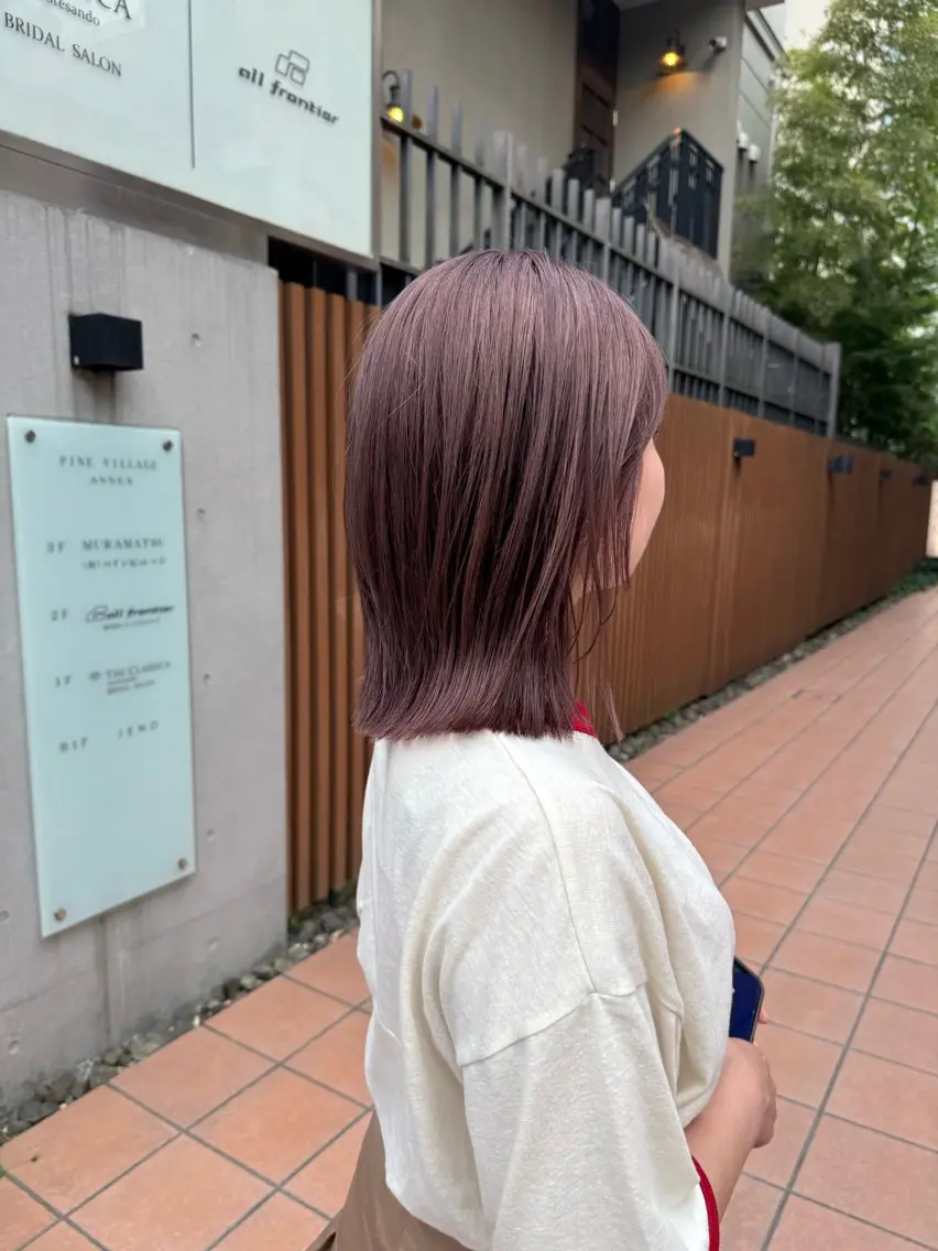 ショート カラー カット トリートメント ボブ/ショート 吉田竣のヘアスタイル