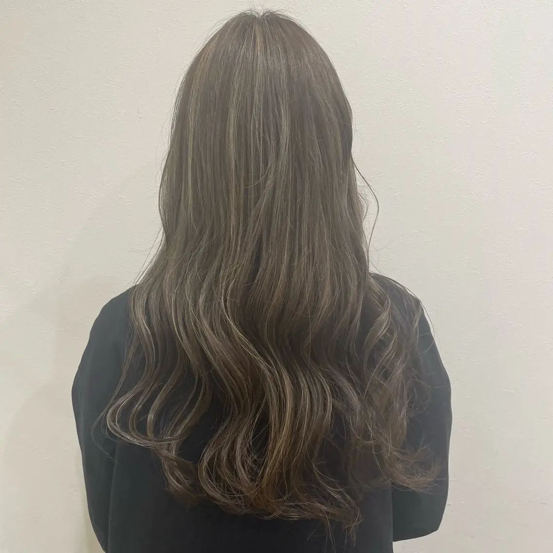 ロング ヘアカラー トリートメント オリーブベージュ/ボ ブ縮毛矯正たまき🧡のヘアスタイル
