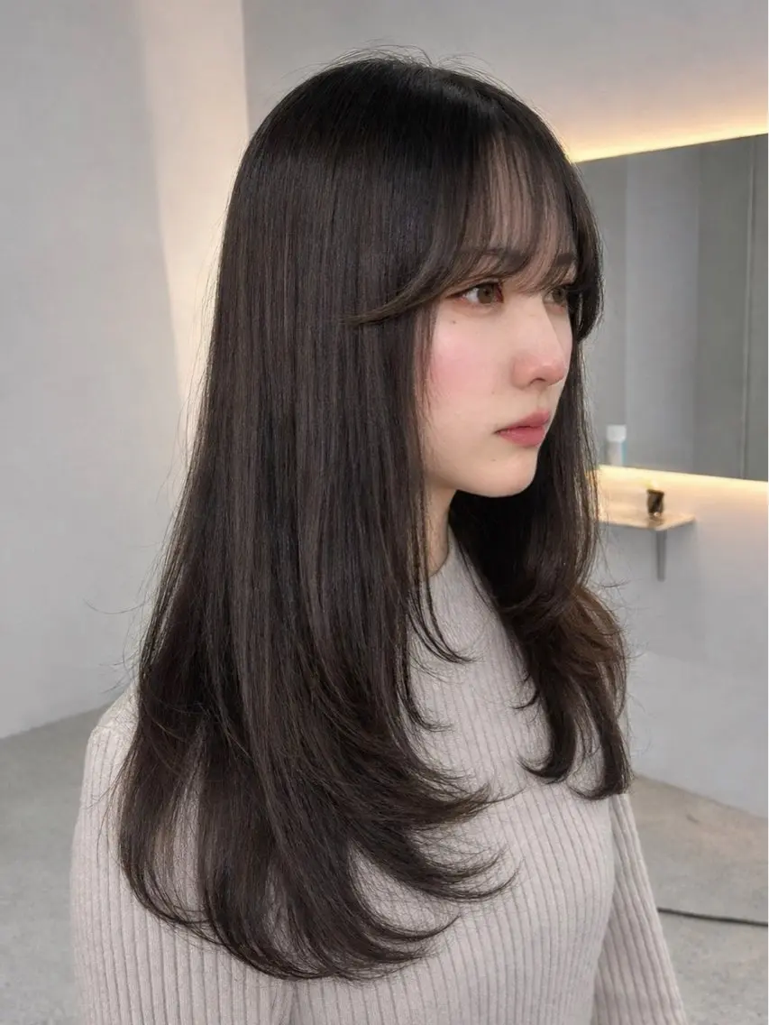 ロング レイヤーカット Miyu🎀✂️ カットモデル募集のヘアスタイル
