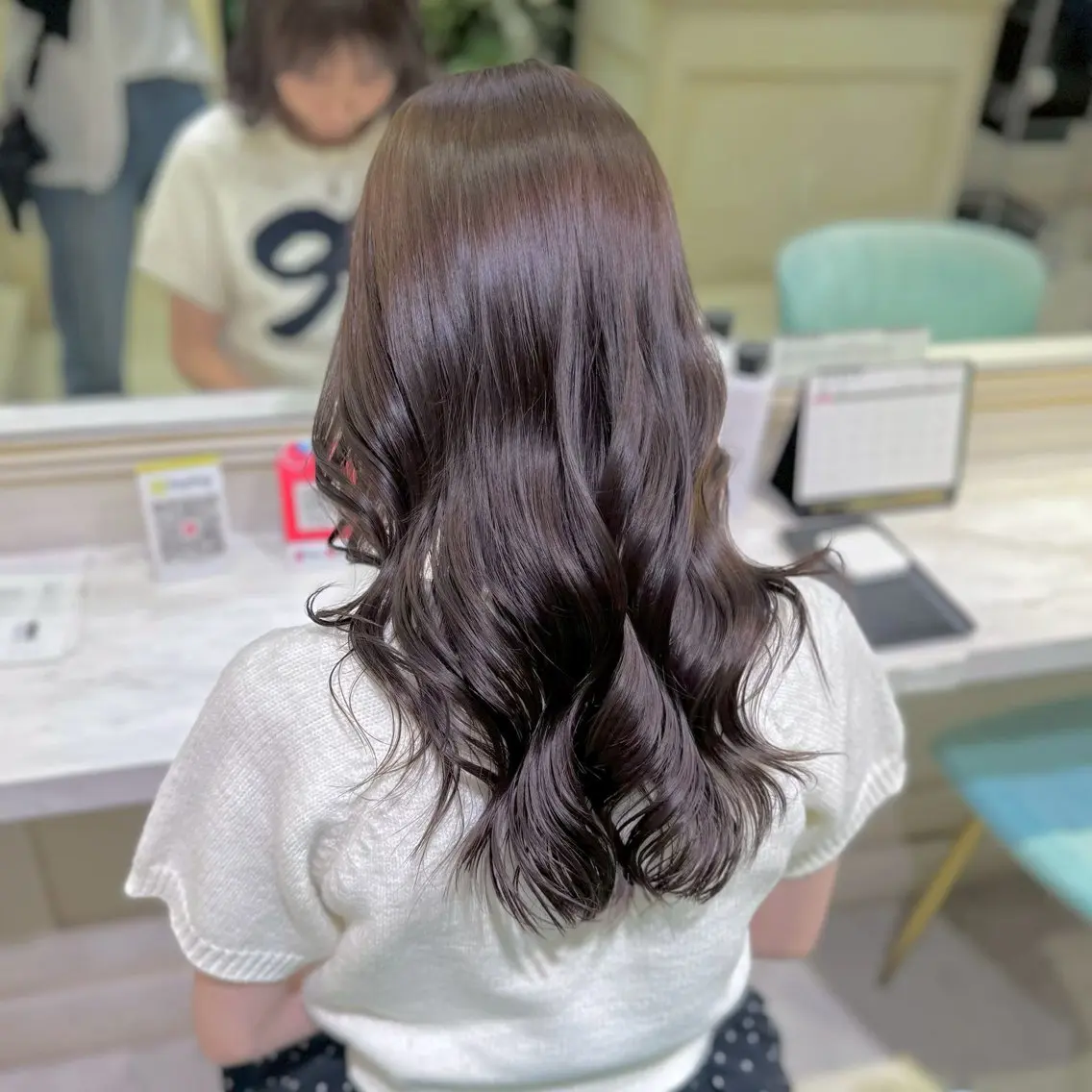 カラー ヘアカラー トリートメント 💙透明感艶カラー/ ゆうな💙のヘアスタイル