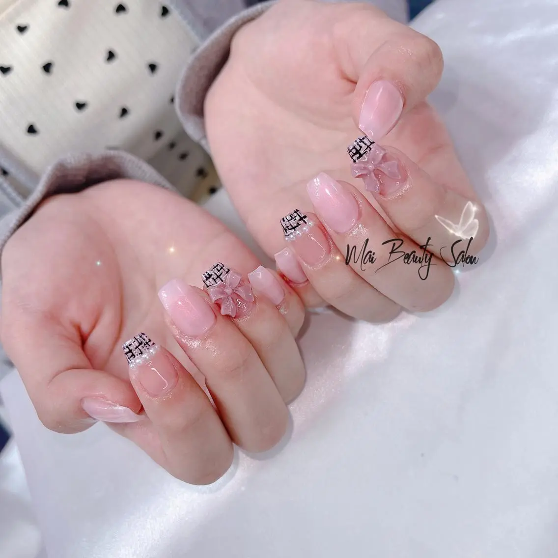 ネイル フットネイル ジェルネイル マグネットネイル パラジェル ワンホンネイル MaiBeauty Niのネイルデザイン