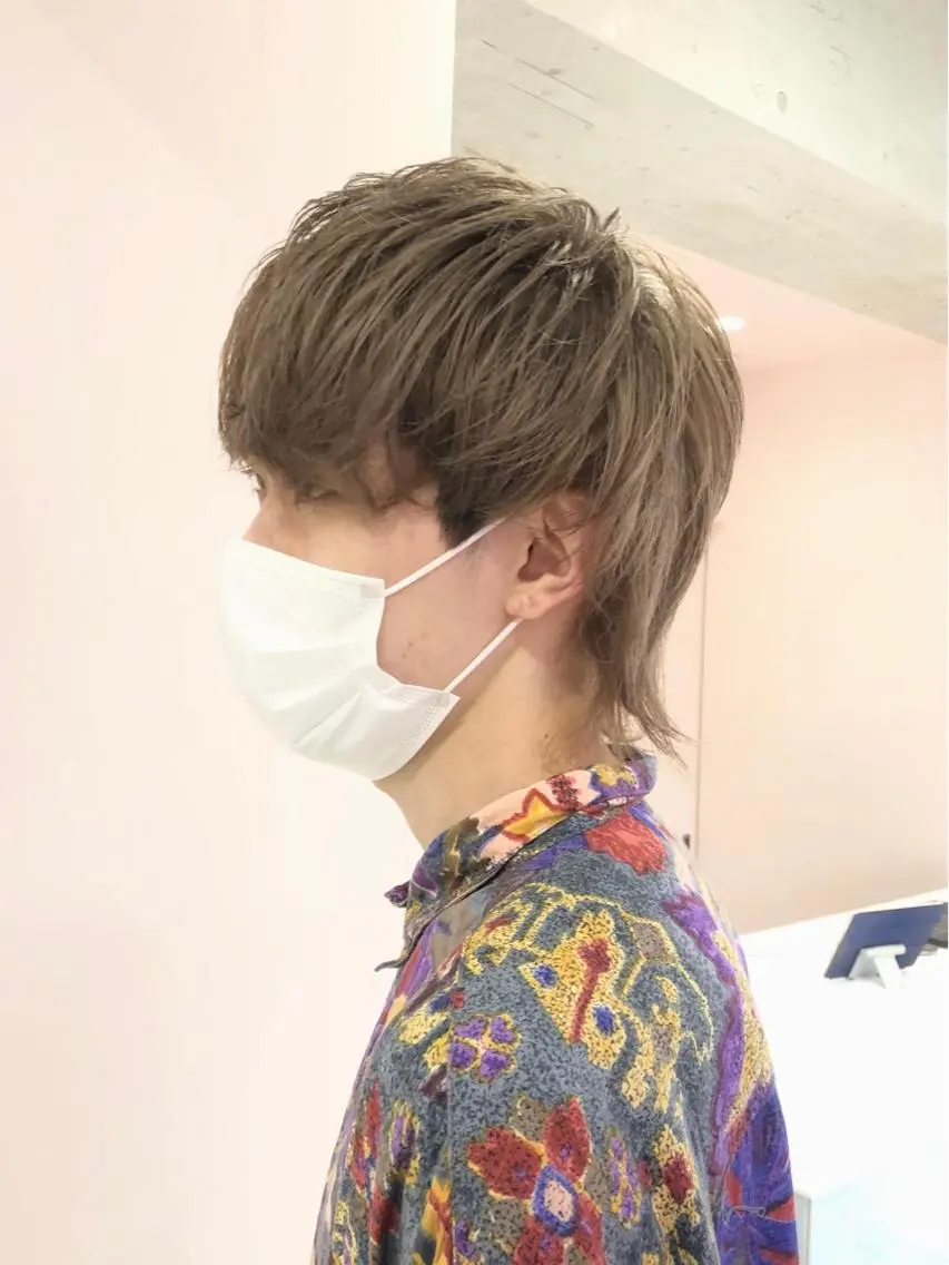 メンズ限定🚩カット＋ブリーチ＋カラー＋トリートメントの写真