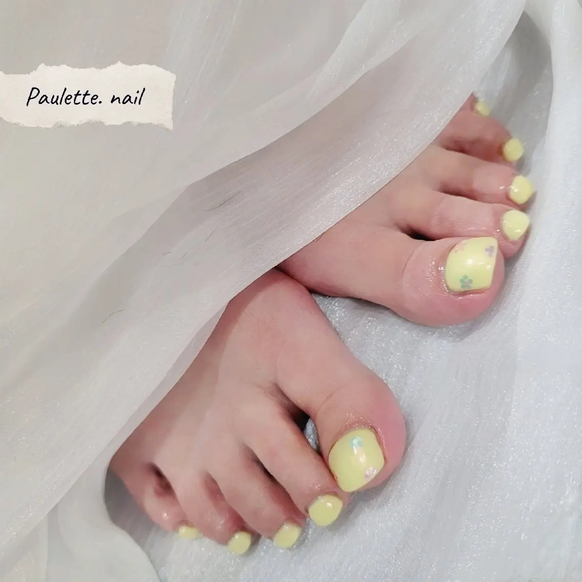 ネイル フットネイル Paulette. nailのネイルデザイン