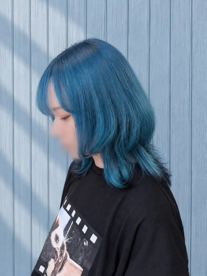 ロング カラー ヘアカラー トリートメント 《髪質改善 UN BLEACH》のヘアスタイル