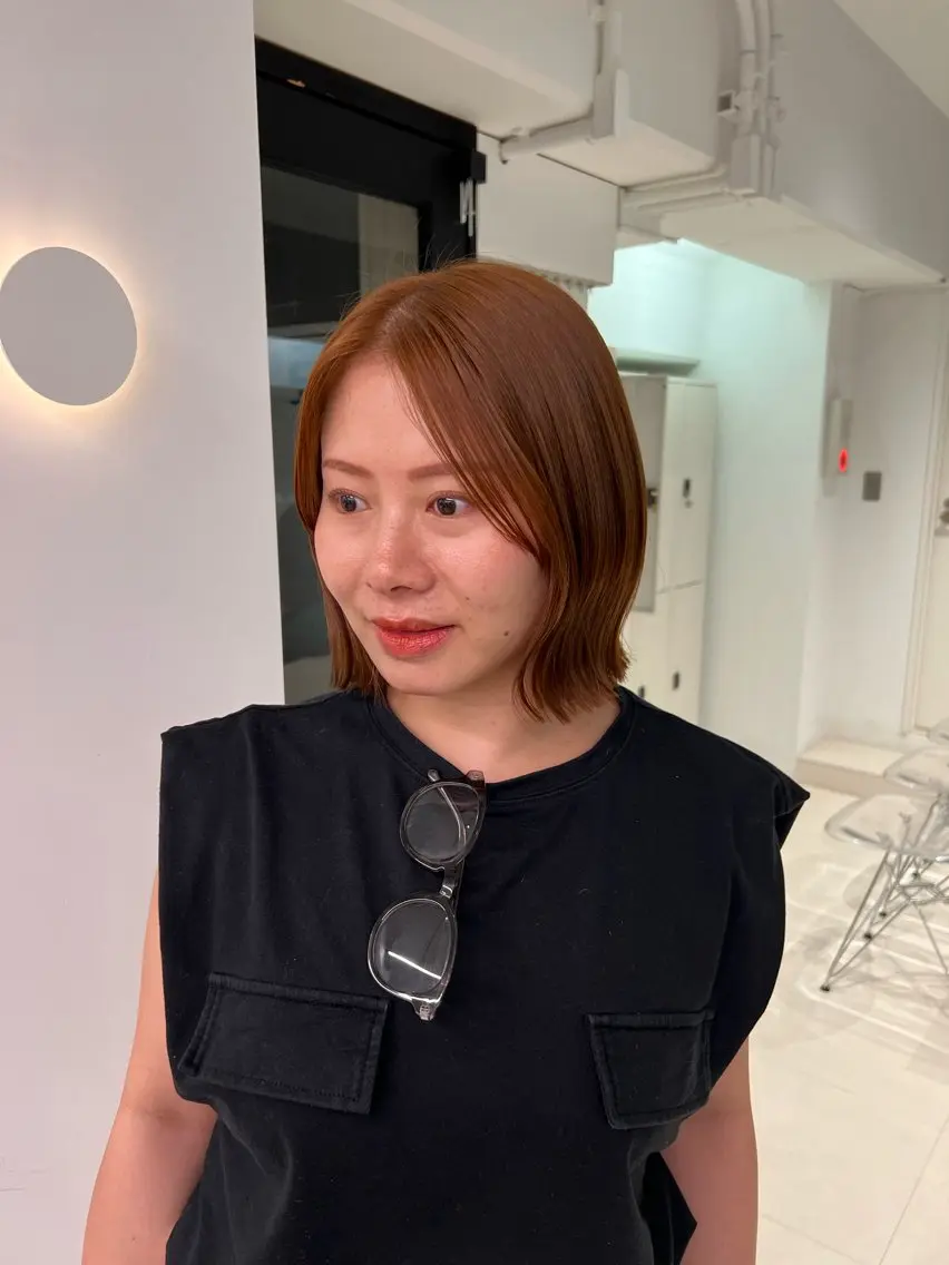 カット うるぷるカラー 🤍 Naanoのヘアスタイル