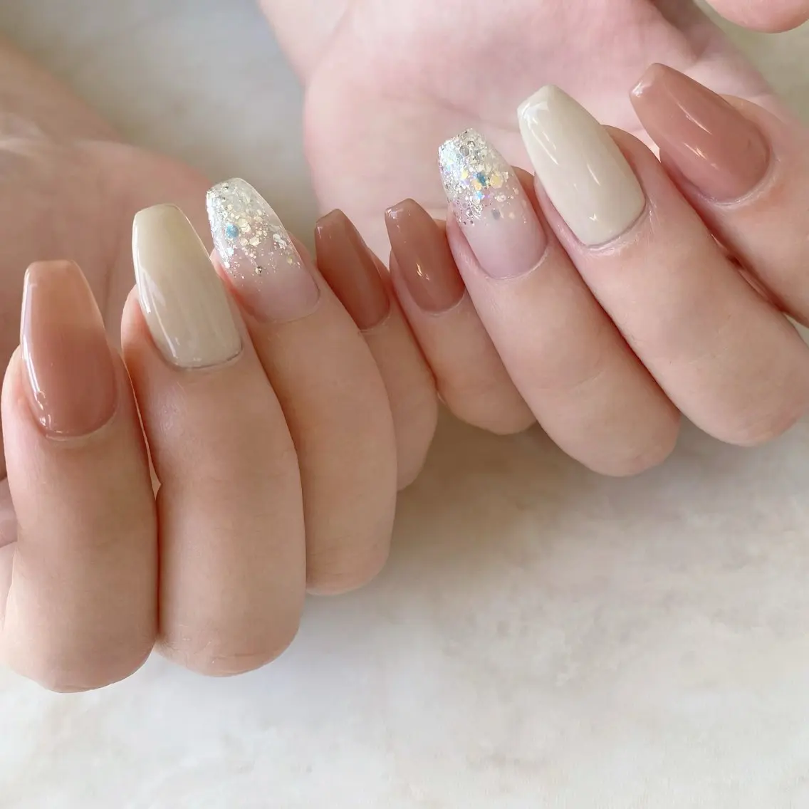 ネイル ハンドネイル shiro ハルカのネイルデザイン