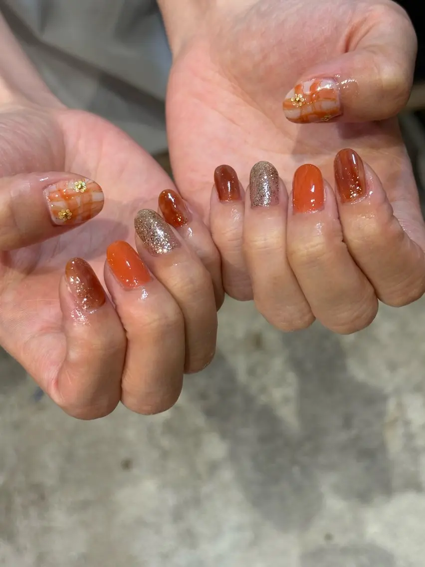 ネイル ハンドネイル Hana ✿ ︎unguのネイルデザイン