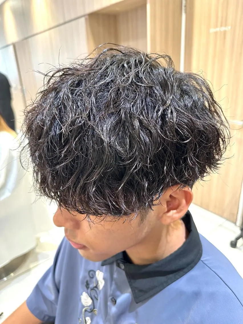 メンズヘアセット👨大事な日、特別な日にかっこよく決めたい方へ！の写真