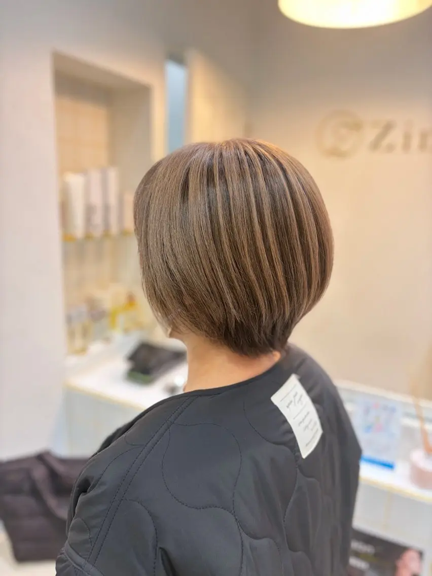 ショート Zina新越谷／ はるか🍄のヘアスタイル