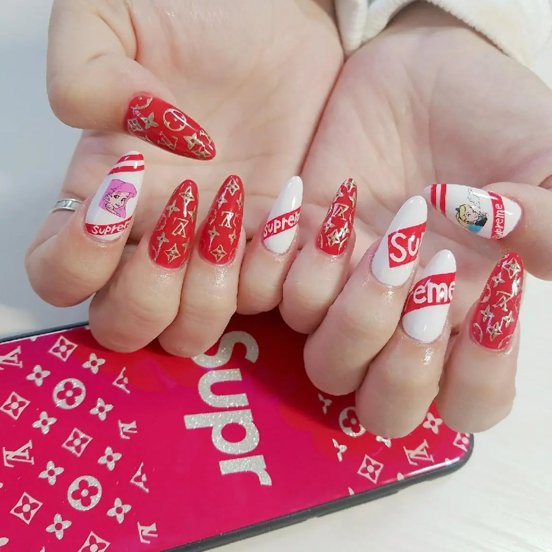 ネイル スカルプネイル ･:*+.✳︎˚✧₊ MAKI NAILのネイルデザイン