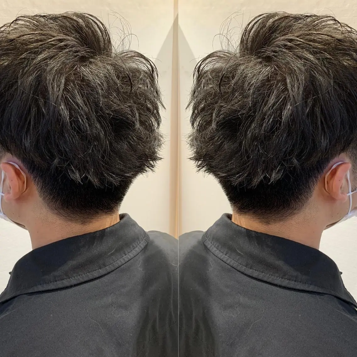 ショート パーマ ニュアンスパーマ 骨格補正施術/メンズ 専門美容師/YUYAのヘアスタイル