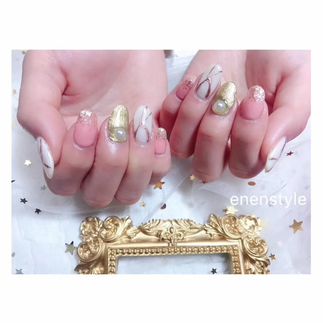 ショート ネイル ジェルネイル ニュアンスネイル オフィスネイル ワンカラーネイル パラジェル ハンドネイル 🐾enen style 🐾のネイルデザイン