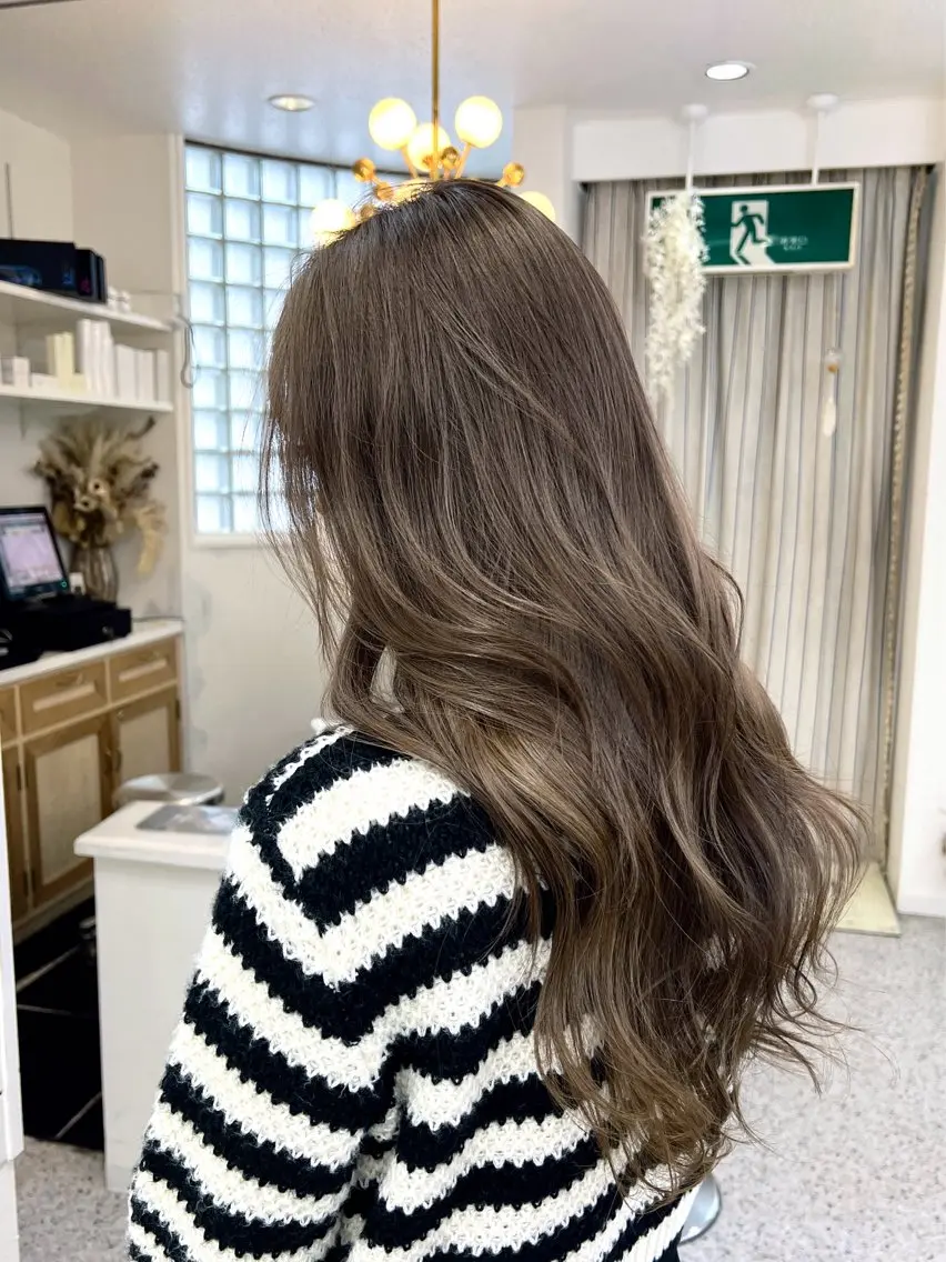 ロング カラー カット ヘアカラー トリートメント 【YUIMARL】 TATSUYAのヘアスタイル