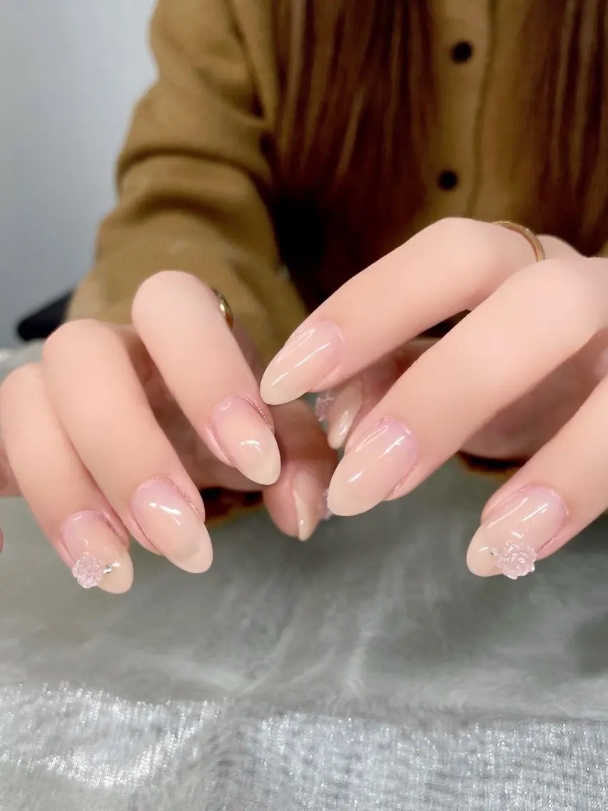 ネイル ストーンネイル ハンドネイル Nailist suzuのネイルデザイン