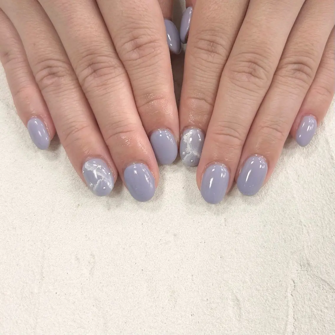 ネイル ハンドネイル Bianca  🎀 Hayakawaのネイルデザイン