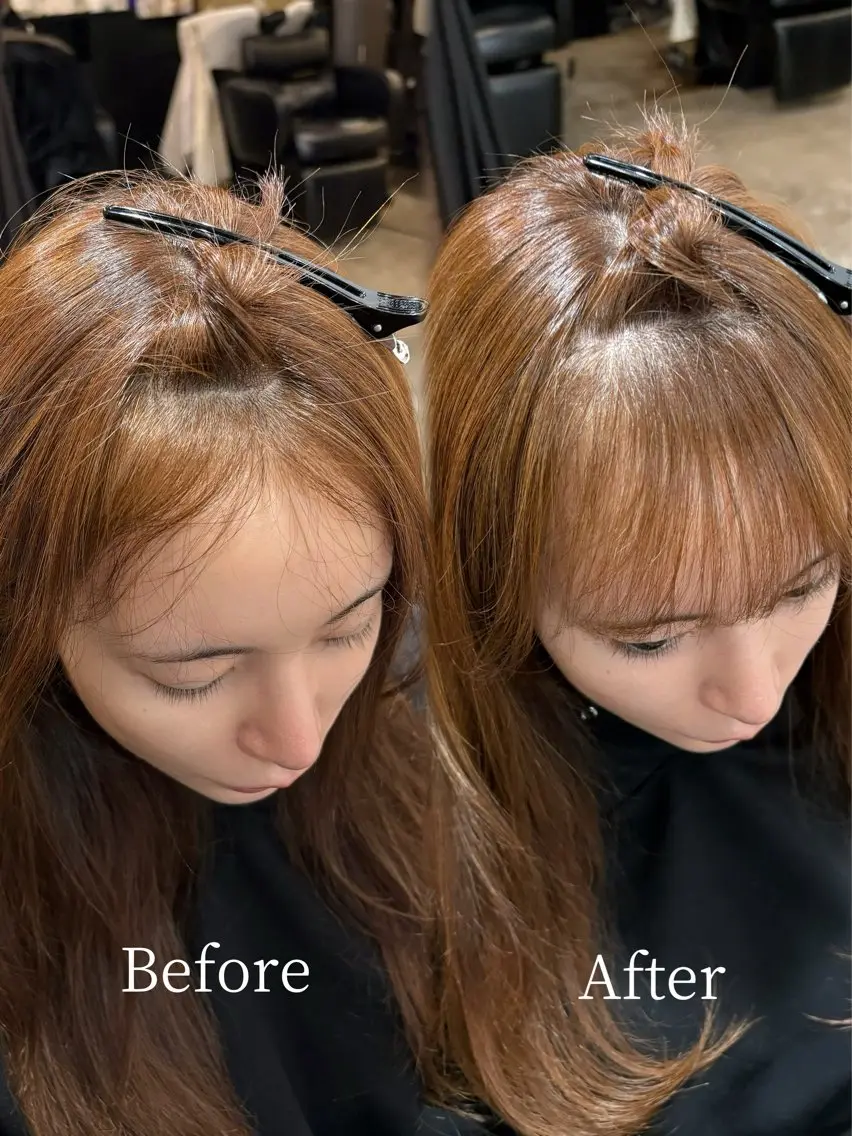 ロング パーマ カット パーマ 【お洒落パーマ】 Elme　肥塚康汰郎のヘアスタイル
