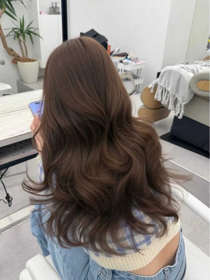 ロング なつき🎀韓国 styleのヘアスタイル