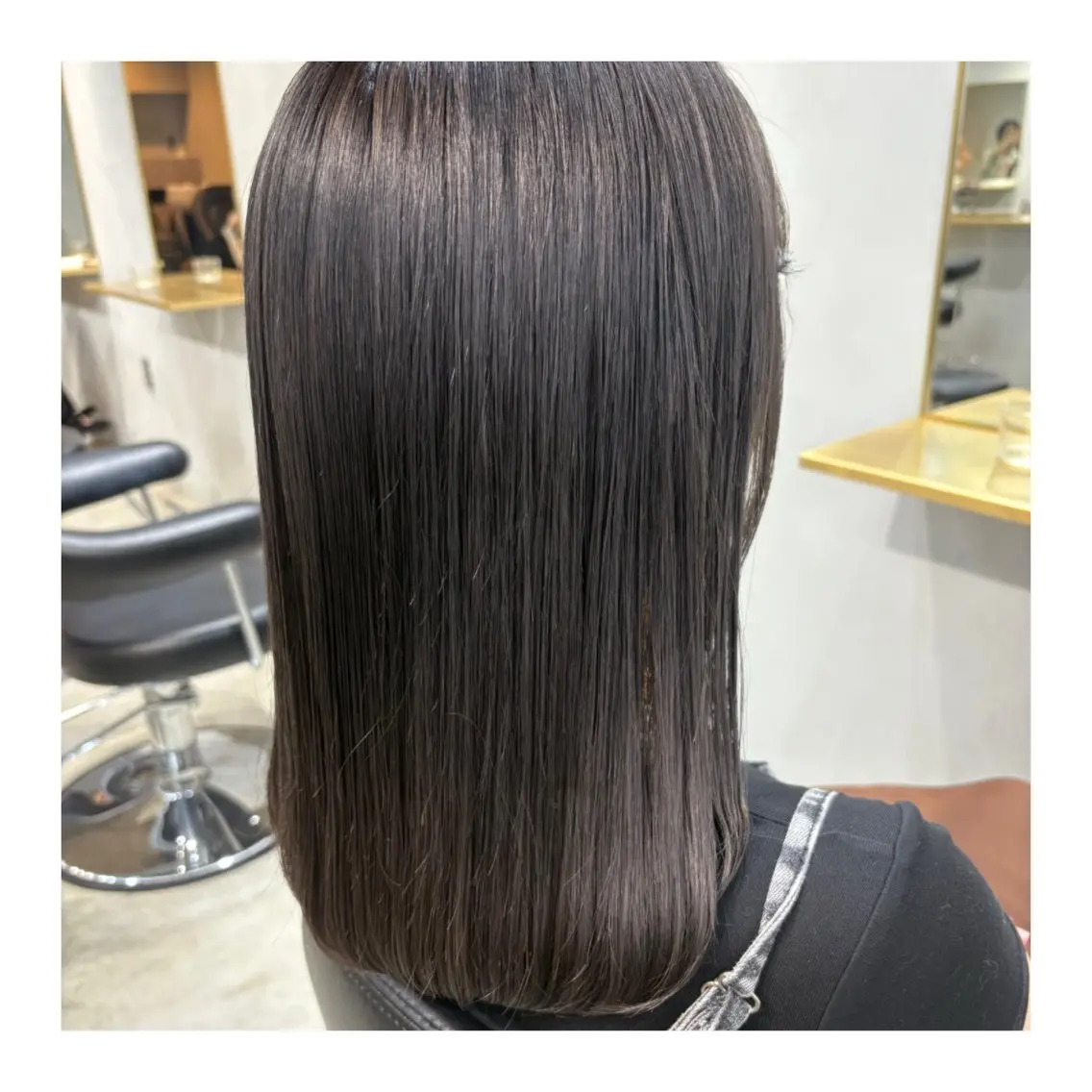 ロング カラー ブリーチ トリートメント ヘアカラー トリートメント ハイライト特別価格 /表参道/ことりのヘアスタイル