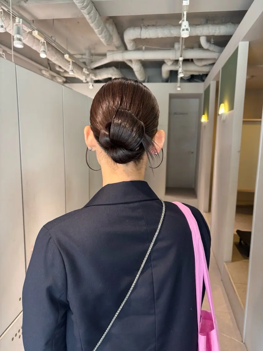 ヘアアレンジ ヘアセット 杉田 茉優のヘアスタイル