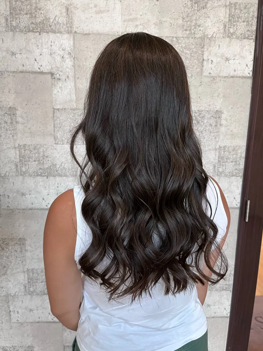ロング 北島 遥香🫧インナ ー /ベージュカラーのヘアスタイル