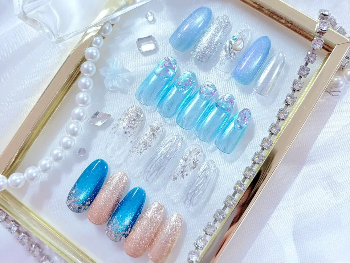 ネイル シンプルネイル ハンドネイル Noix 横浜のネイルデザイン