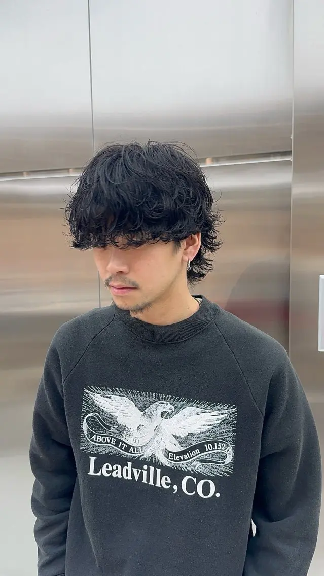 ショート パーマ カット パーマ fifth 児玉達哉 当日予約🙆のヘアスタイル
