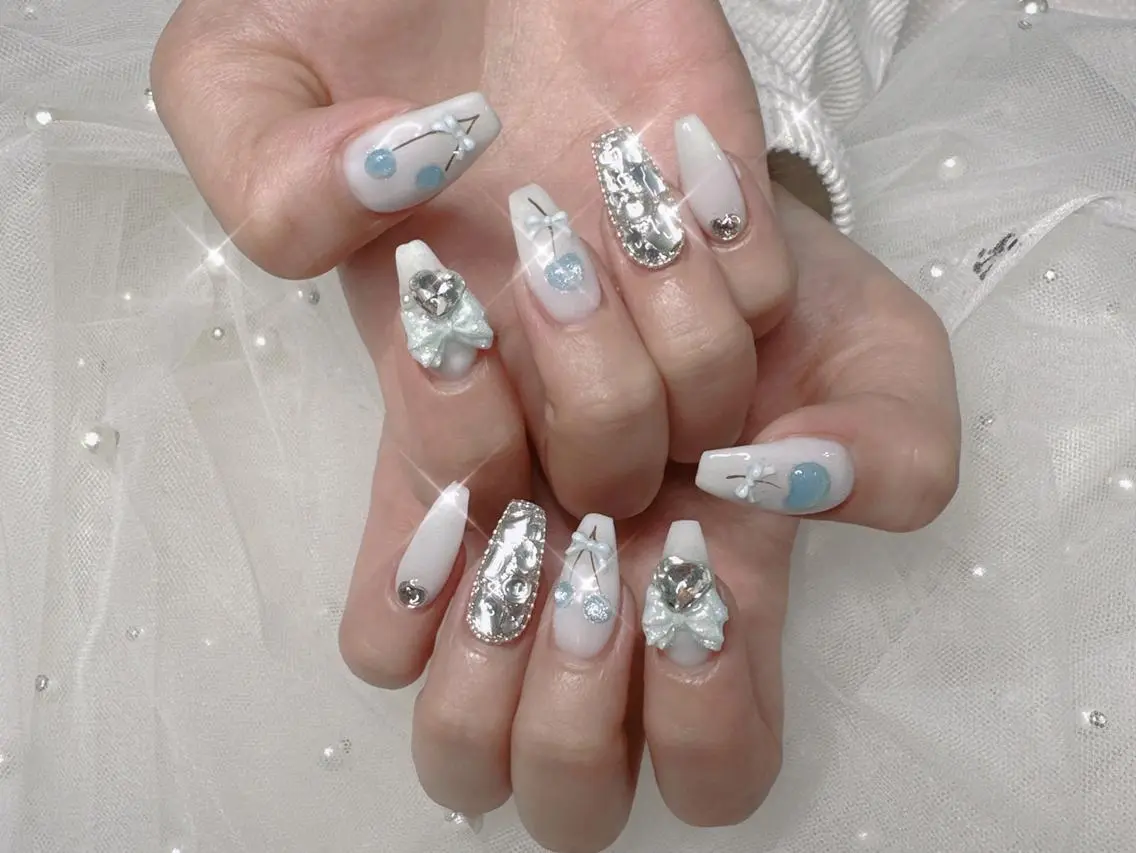 ネイル ハンドネイル 🎀シズカ nail🎀のネイルデザイン