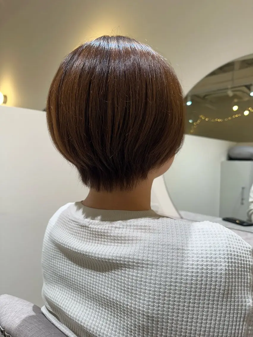ショート 西安 優香のヘアスタイル